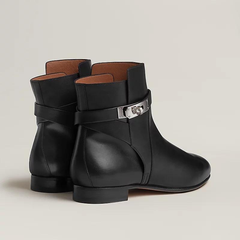 Giày Hermes Neo Ankle Boot Nữ Đen